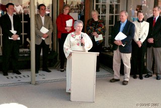 MAHS founder and past president Marlene Schmalbeck .